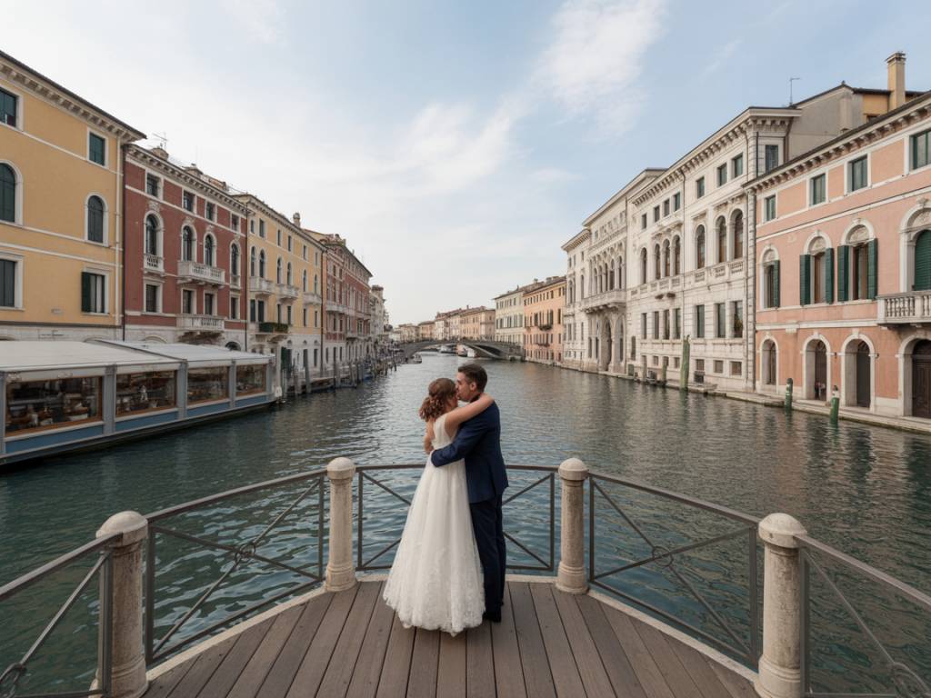 Come organizzare un matrimonio romantico sul Canal Grande