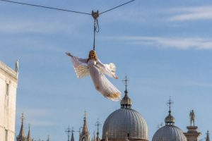 Volo dell'angelo venezia 2026: data, programma e tradizione a carnevale